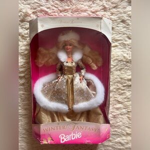Holiday winter fantasy Barbie collectible